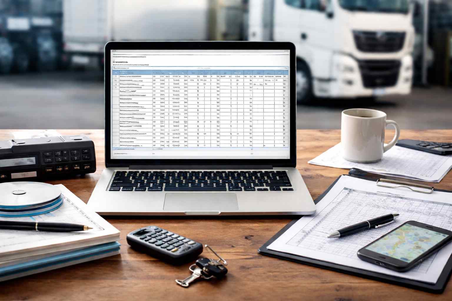 Jak przygotować ewidencję czasu pracy kierowcy? Dokumenty muszą pokazywać więcej niż samą jazdę