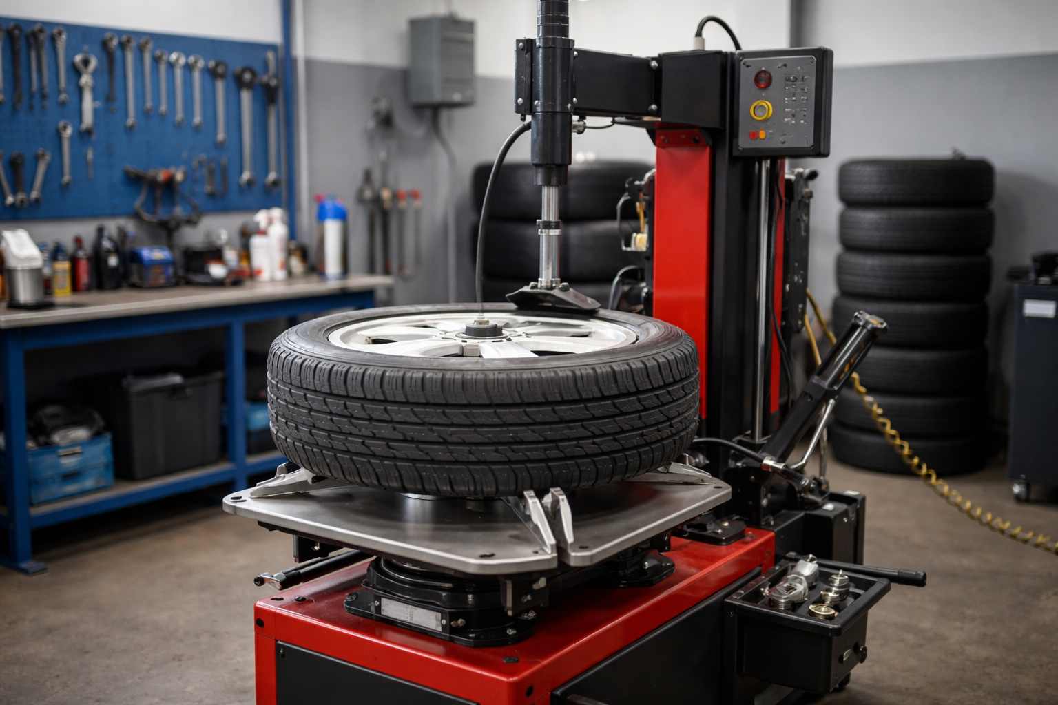 Jak wybrać montażownicę do opon? Sprzęt, który ma ułatwiać pracę warsztatu